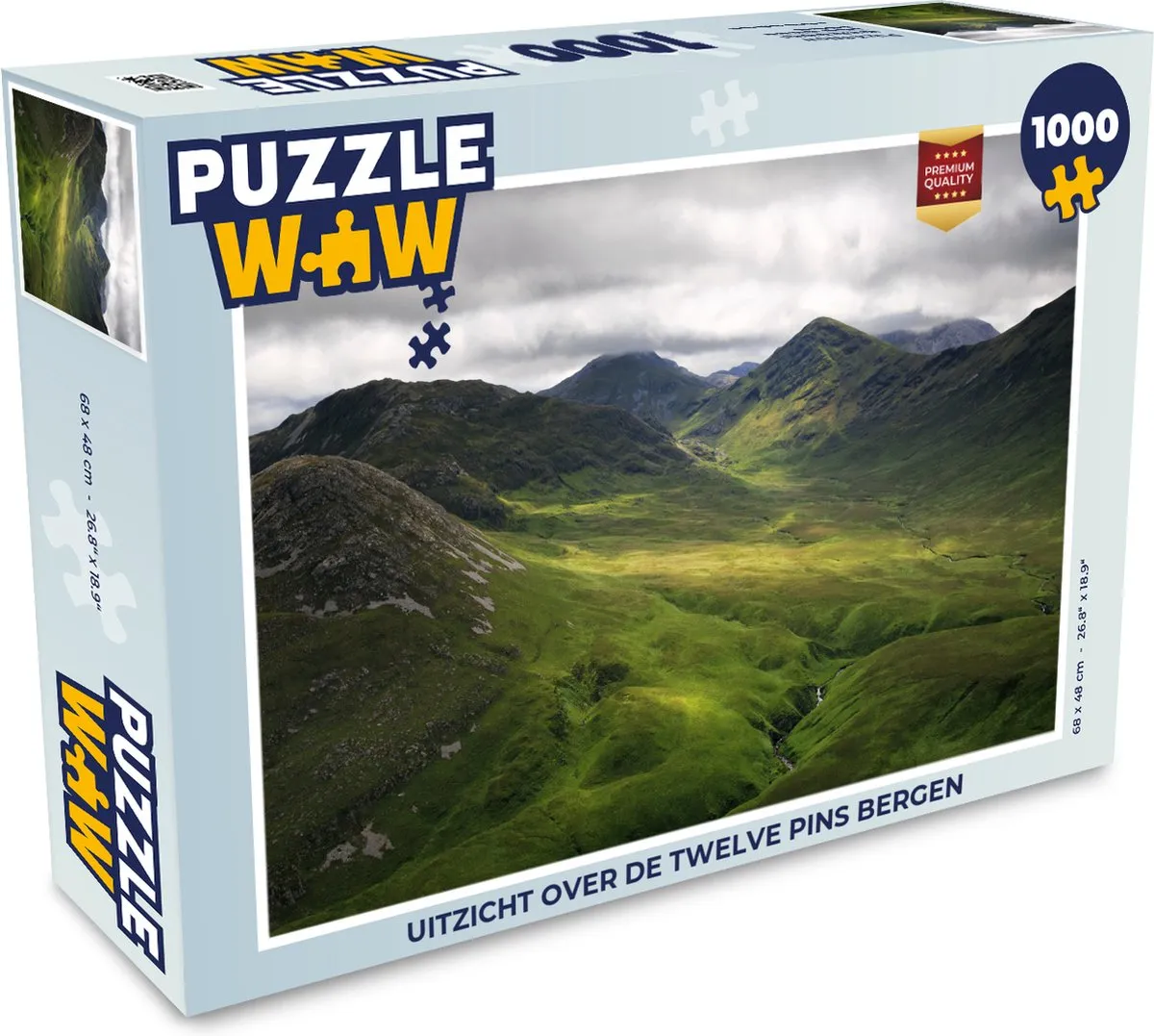 PuzzleWow Legpuzzel Twelve Pins 1000 Stuks