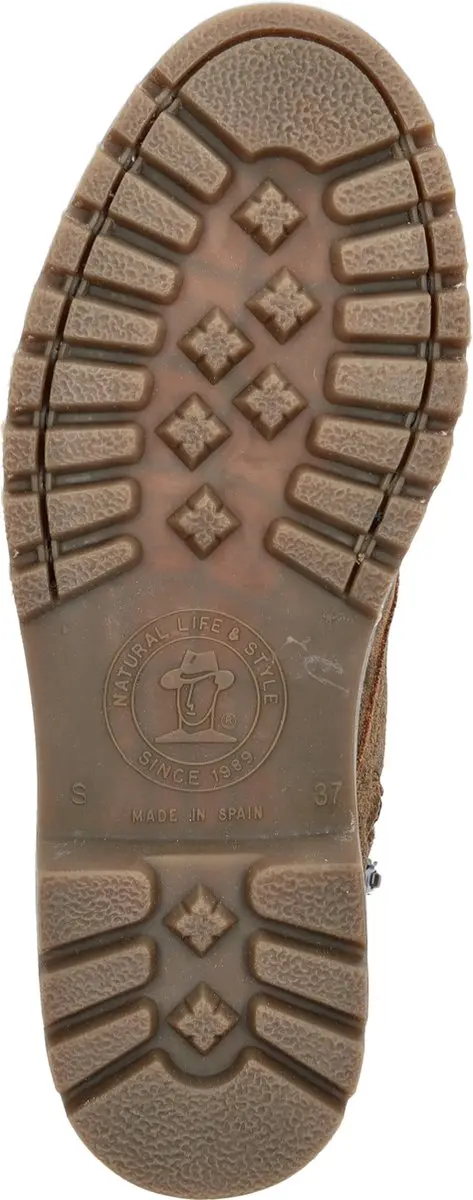 Panama Jack Frisia Dames Veterboots - Bruin - Maat 39