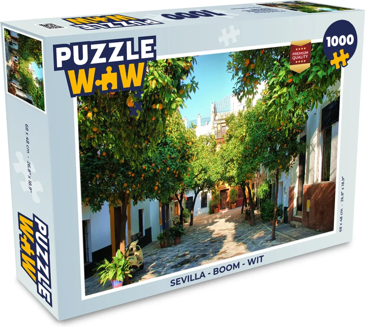 PuzzleWow Sevilla Legpuzzel 1000 Stuks