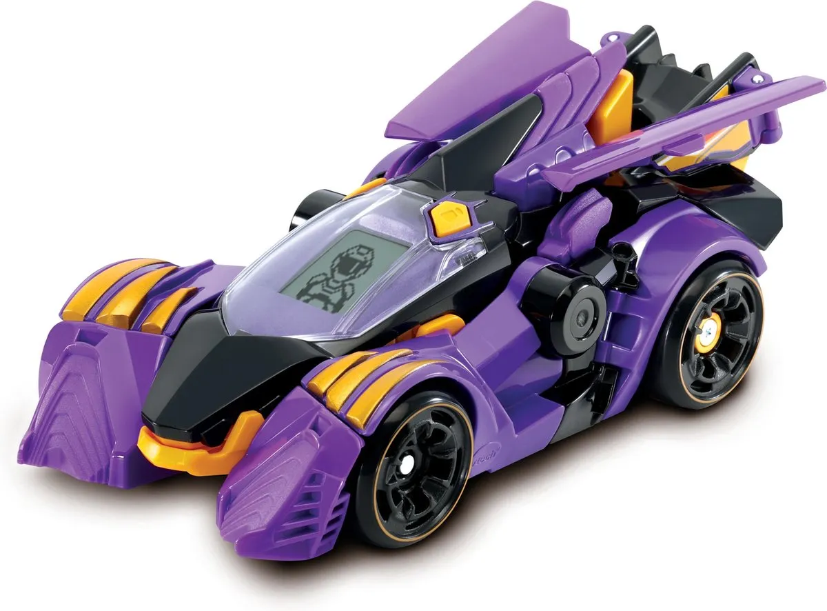 VTech Switch & Go Dino's Scott Spinosaurus - Interactief Robot Speelfiguur - Paars