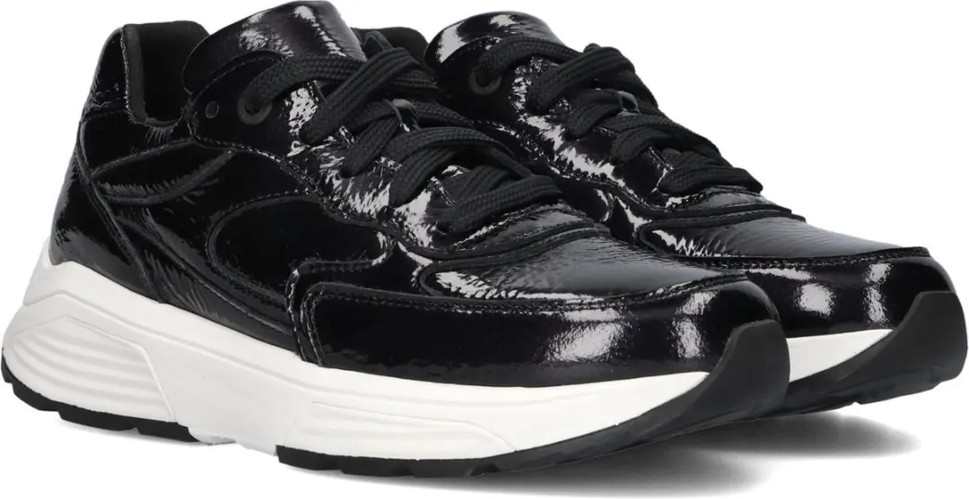 Xsensible Lak G Sneaker Dames - Zwart - Maat 43