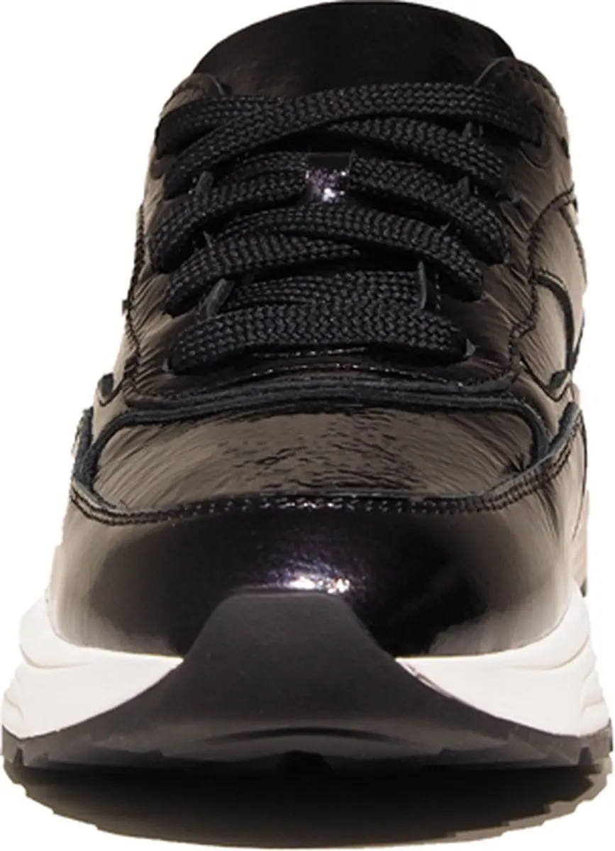 Xsensible Lak G Sneaker Dames - Zwart - Maat 43
