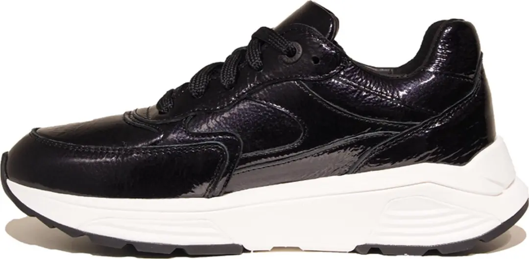 Xsensible Lak G Sneaker Dames - Zwart - Maat 43