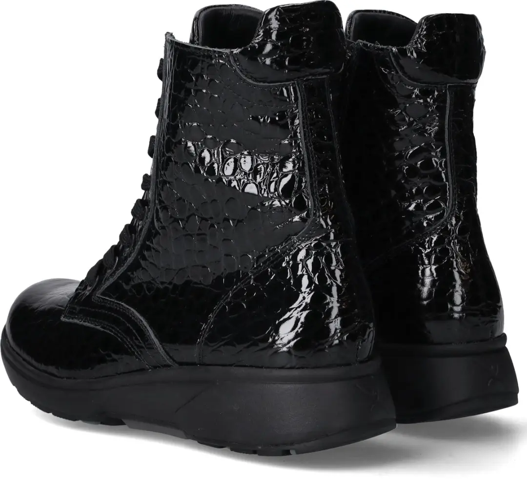 Xsensible Albi Stretchwalker Veterboots Dames - Zwart 37