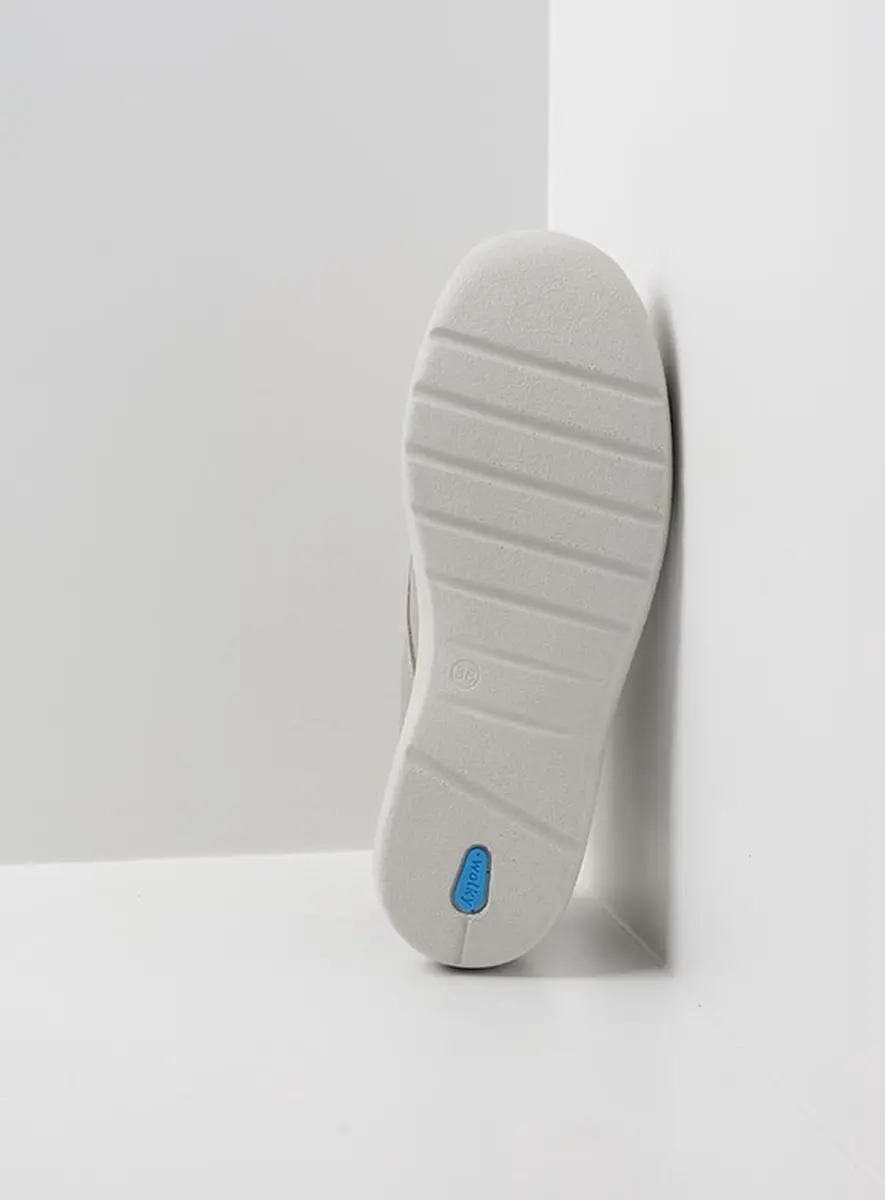 Wolky Truth Veterschoenen - Lichtgrijs Nubuck - afbeelding 6 van 6