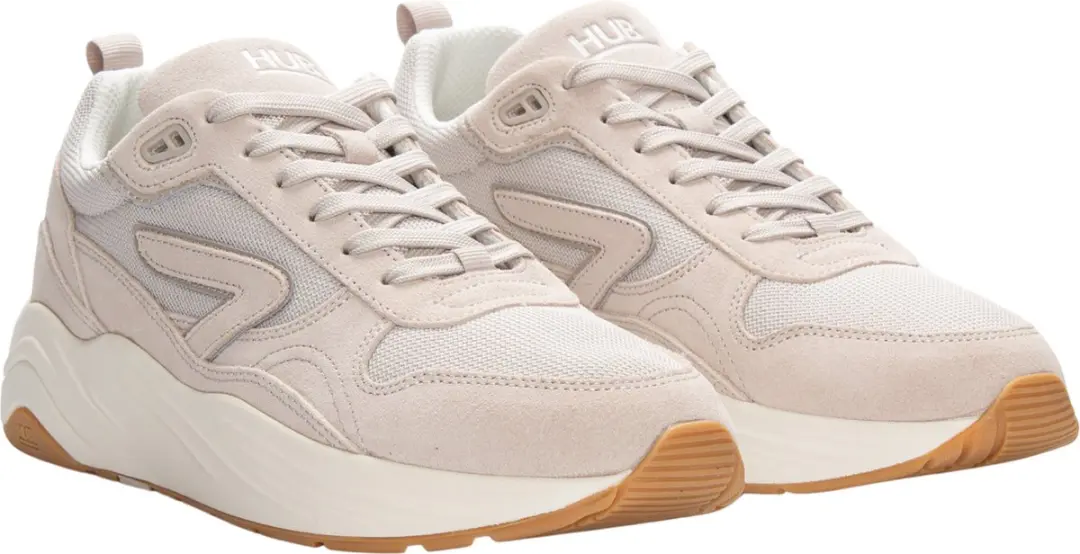Heren Sneakers Hub Glide S43 Ltbone/offwhite Beige