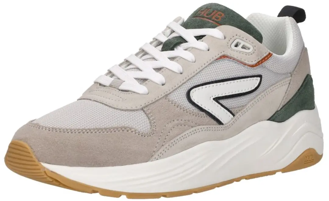 Hub Glide Lage Sneakers - Light Bone/Off White/Dark Rust - afbeelding 5 van 6