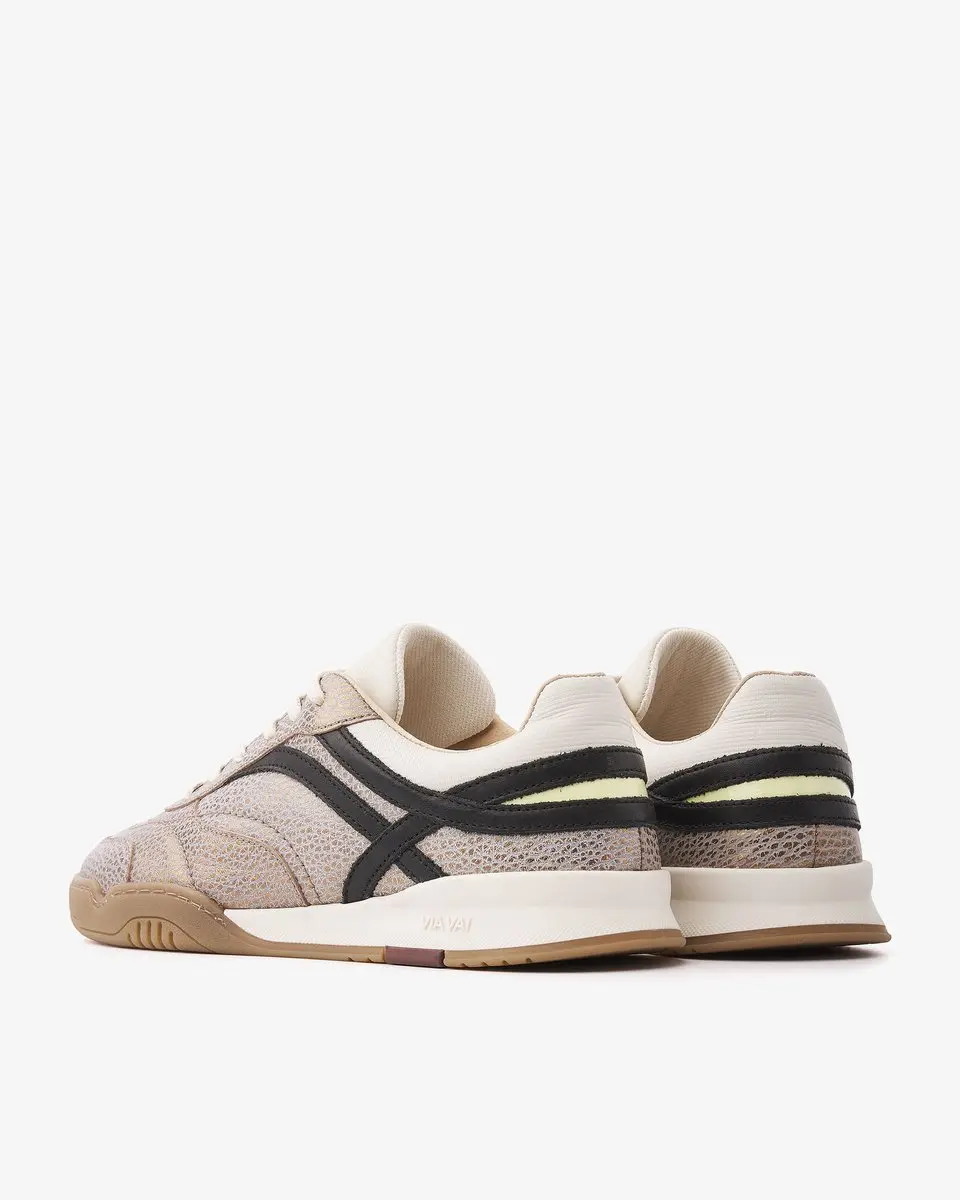 VIA VAI Kris Sky Sneakers Dames - Leer Metallic 39