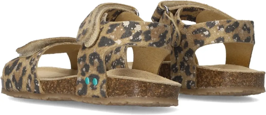 BunniesJR Meisjes Platte Sandalen 226408-713 - Bruin - Imitatieleer