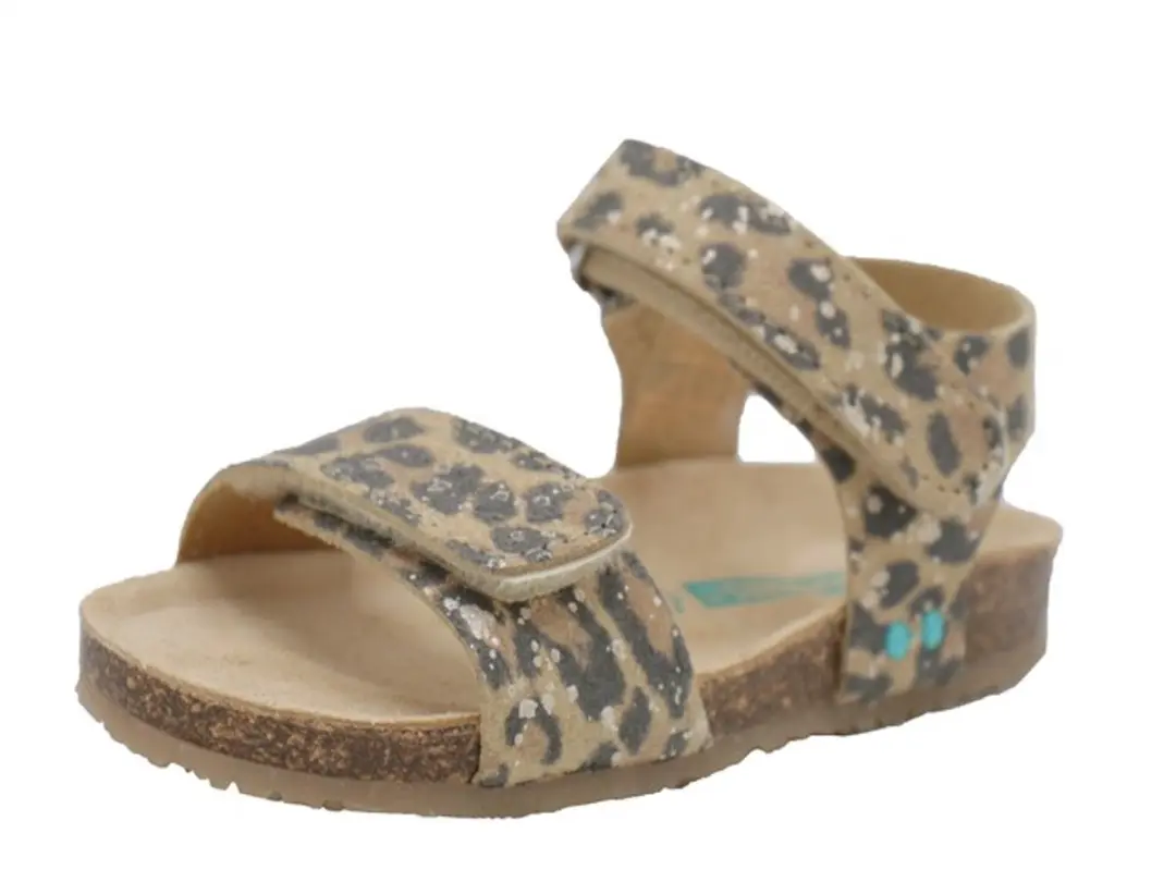 BunniesJR Meisjes Platte Sandalen 226408-713 - Bruin - Imitatieleer