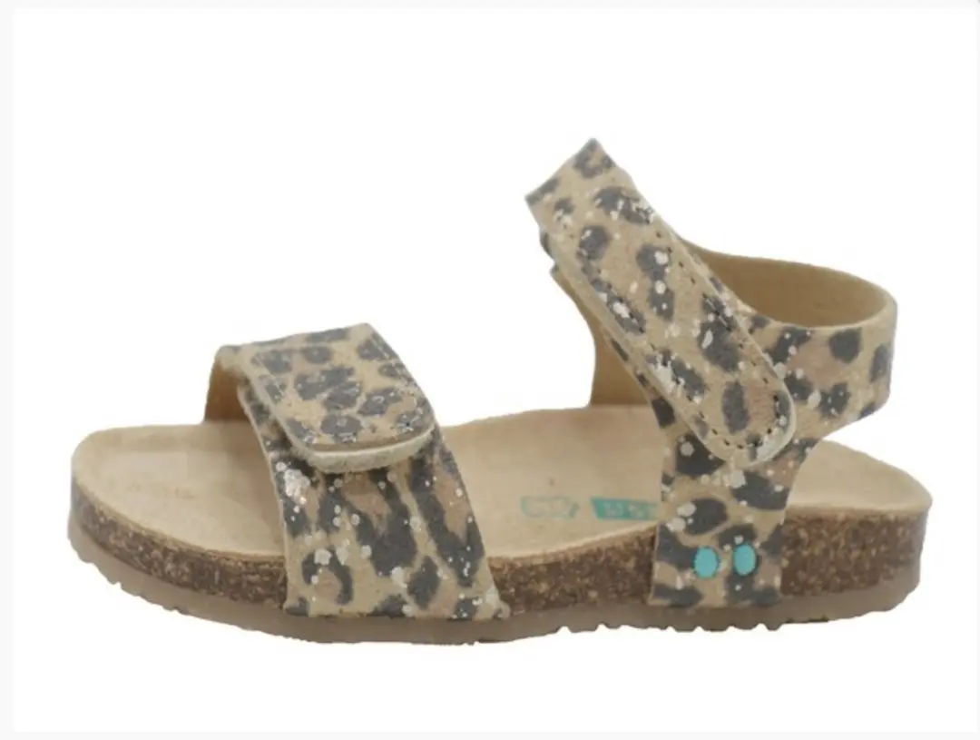 BunniesJR Meisjes Platte Sandalen 226408-713 - Bruin - Imitatieleer