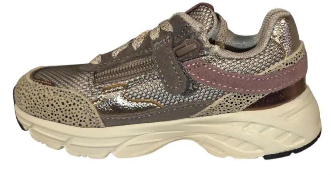 BunniesJR 226531-908 Meisjes Sneakers - Maat 32 - Beige - afbeelding 6 van 6