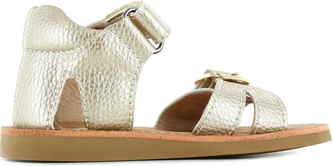 Shoesme Gouden Sandaal - Meisjes - Microfiber Leer - Maat 25