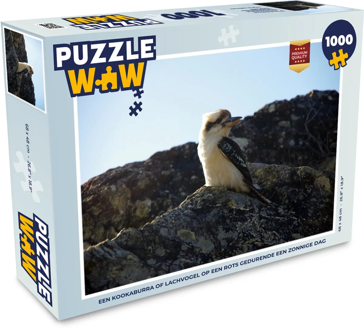 PuzzleWow Legpuzzel Kookaburra 1000 Stuks