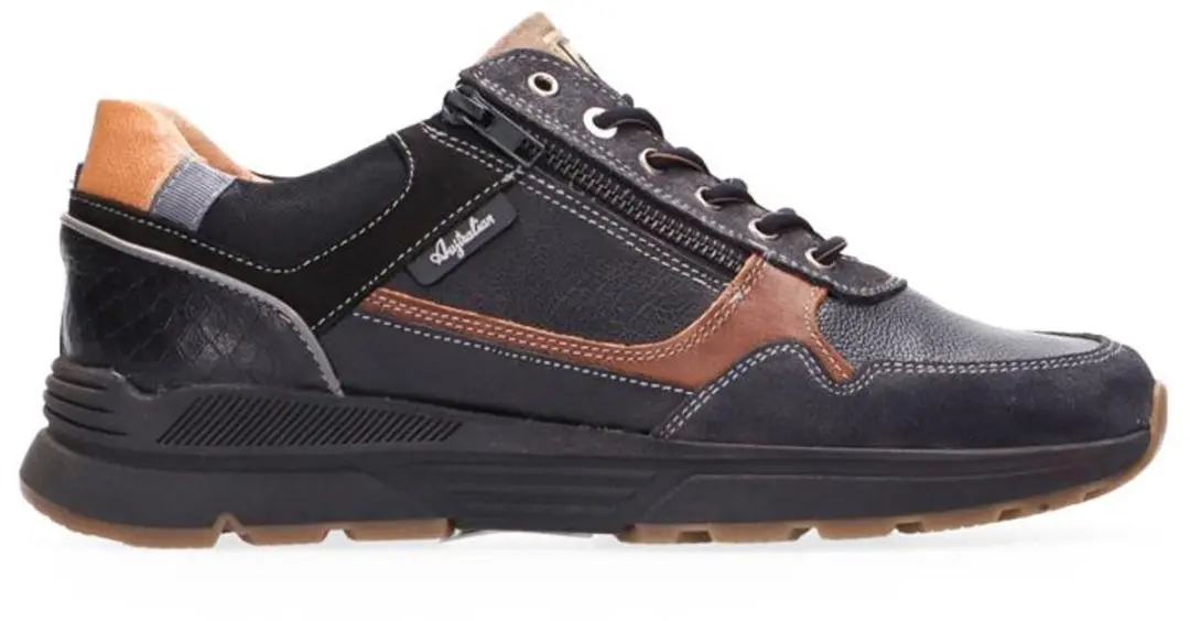 Australian Connery Schoenen - 43 - Zwart/Cognac - afbeelding 6 van 6