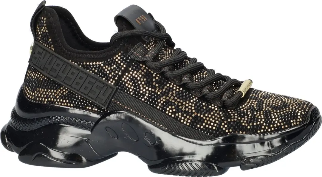 Steve Madden Maxilla-S Dames Sneaker - Goud - Maat 39 - afbeelding 6 van 6