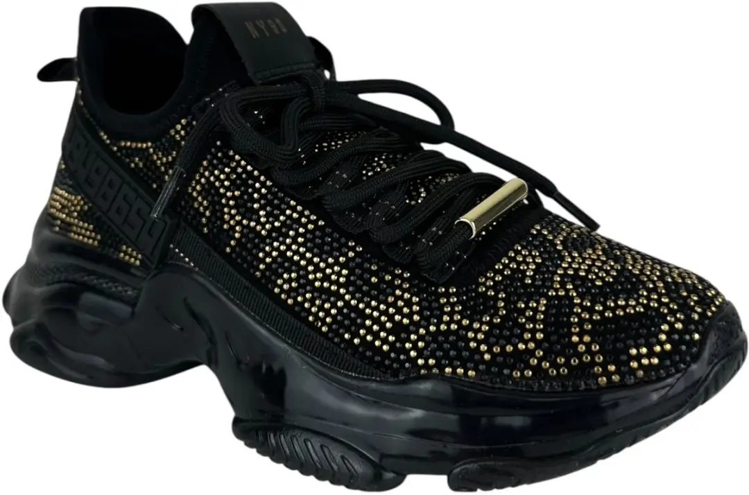 Steve Madden Maxilla-S Dames Sneaker - Goud - Maat 39