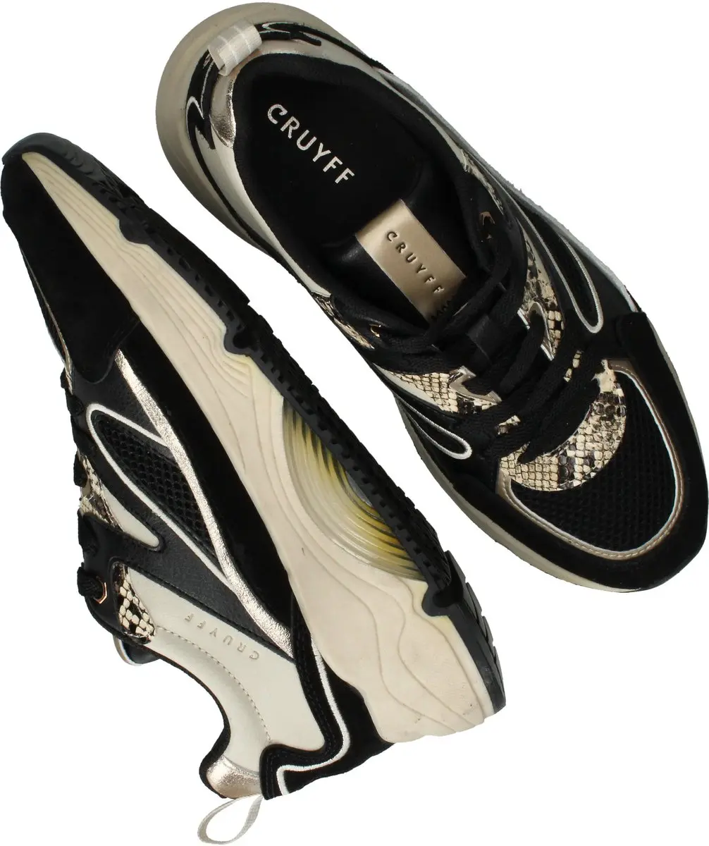 Cruyff Madina Sneakers Dames - Zwart - afbeelding 6 van 6