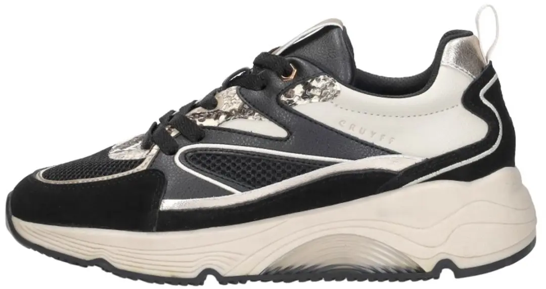 Cruyff Madina Sneakers Dames - Zwart - afbeelding 2 van 6