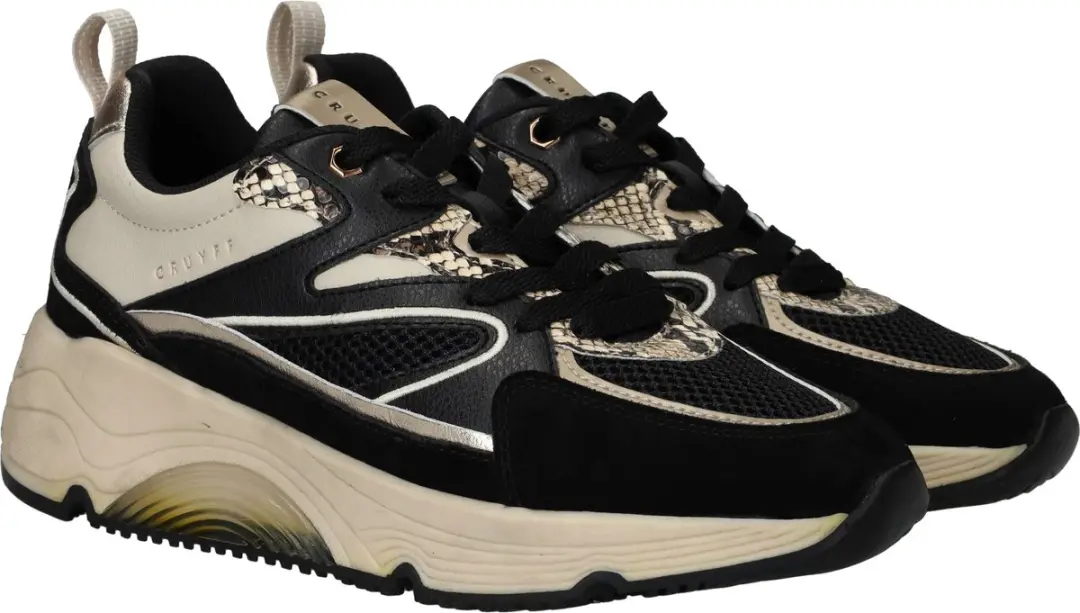 Cruyff Madina Sneakers Dames - Zwart - afbeelding 4 van 6
