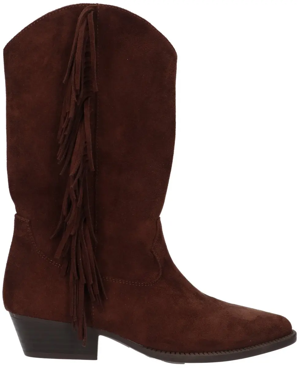 La Strada Western Boot Bruin Textiel