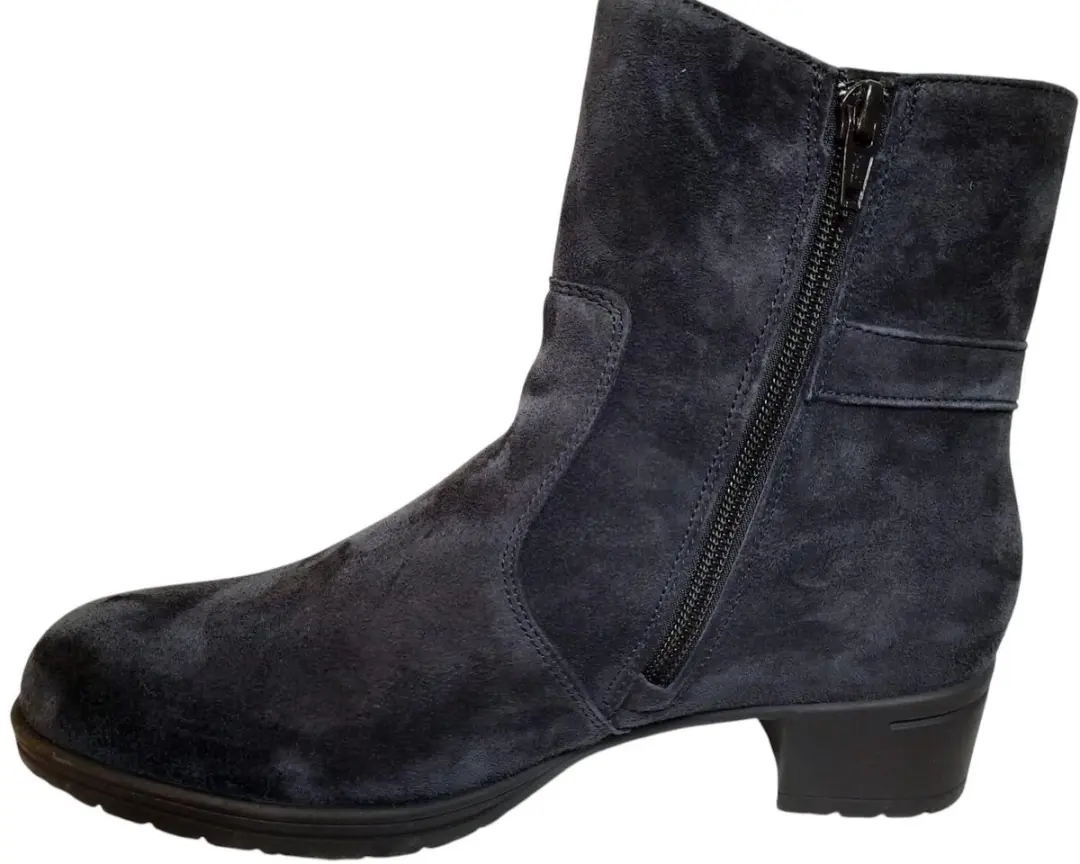 Hartjes Suede Rits 9821 5 - Donkerblauw 40