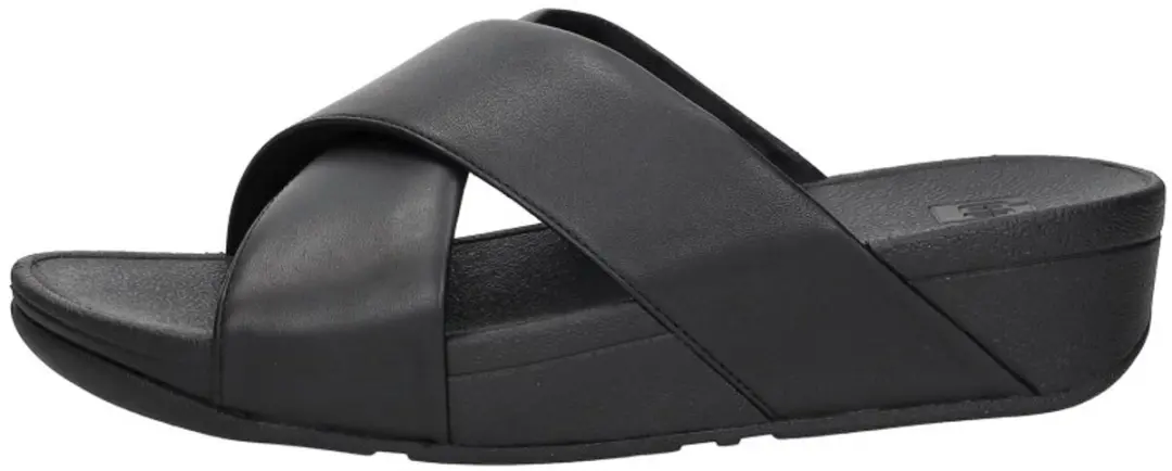 FitFlop Lulu Cross Slide Sandalen - Zwart