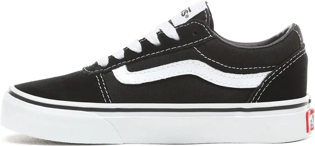 Vans YT Ward Sneakers - Zwart/Wit - afbeelding 5 van 6