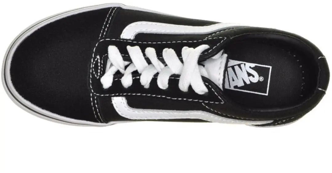 Vans YT Ward Sneakers - Zwart/Wit - afbeelding 3 van 6