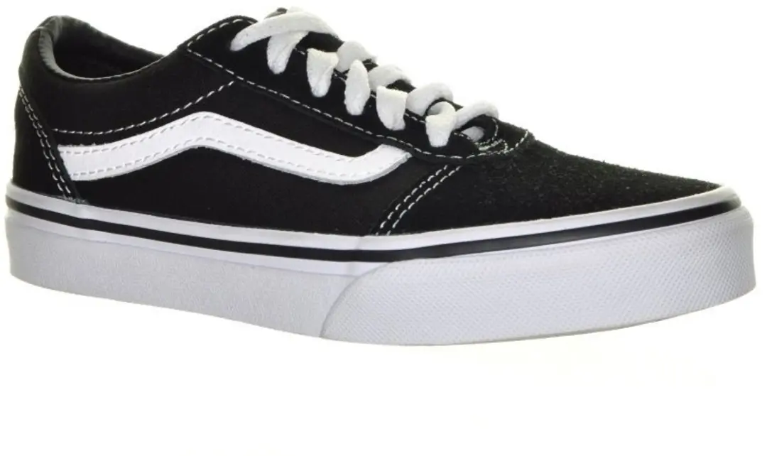 Vans YT Ward Sneakers - Zwart/Wit - afbeelding 2 van 6