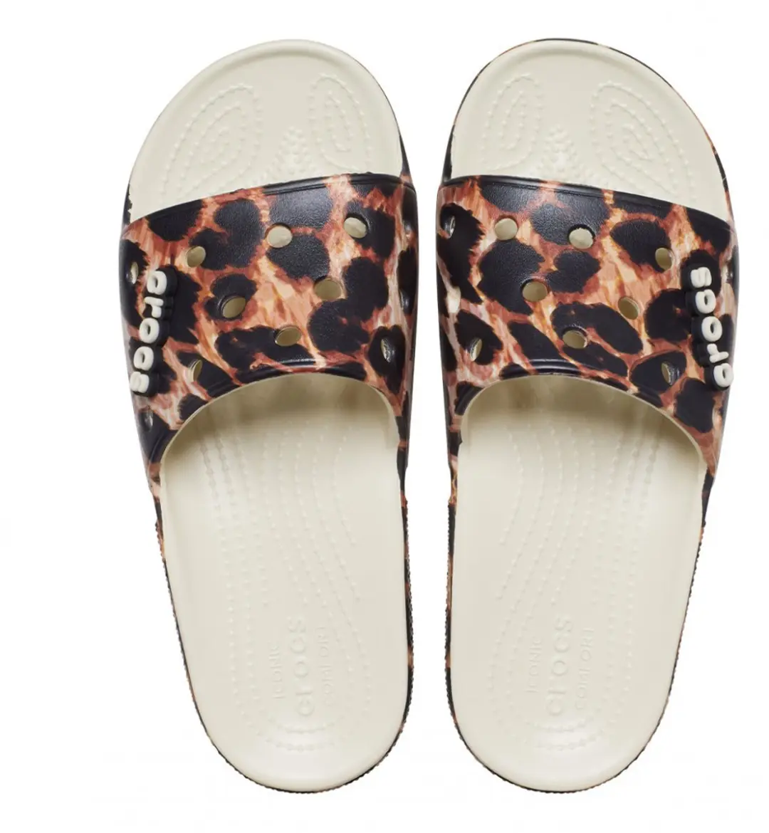 Classic Crocs Animal Remix Slide Maat 33/34 M1/W2