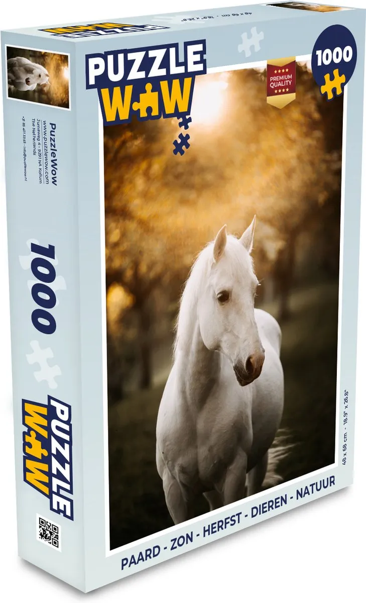 PuzzleWow Legpuzzel 1000 Stuks