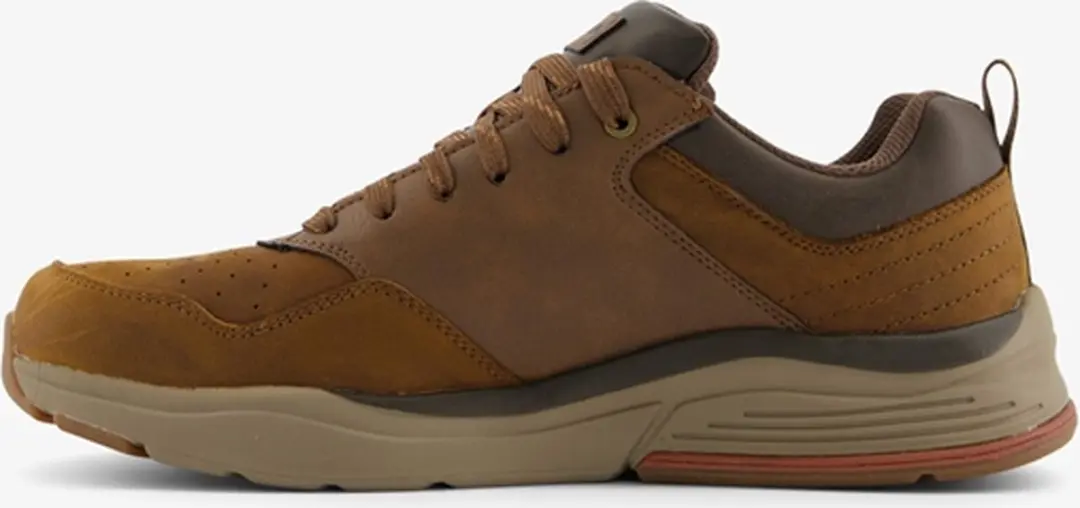 Skechers Benago-Treno Heren Sneakers 43 - Dark Brown