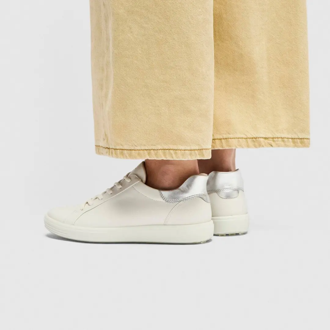 Ecco Soft Sneakers wit Leer