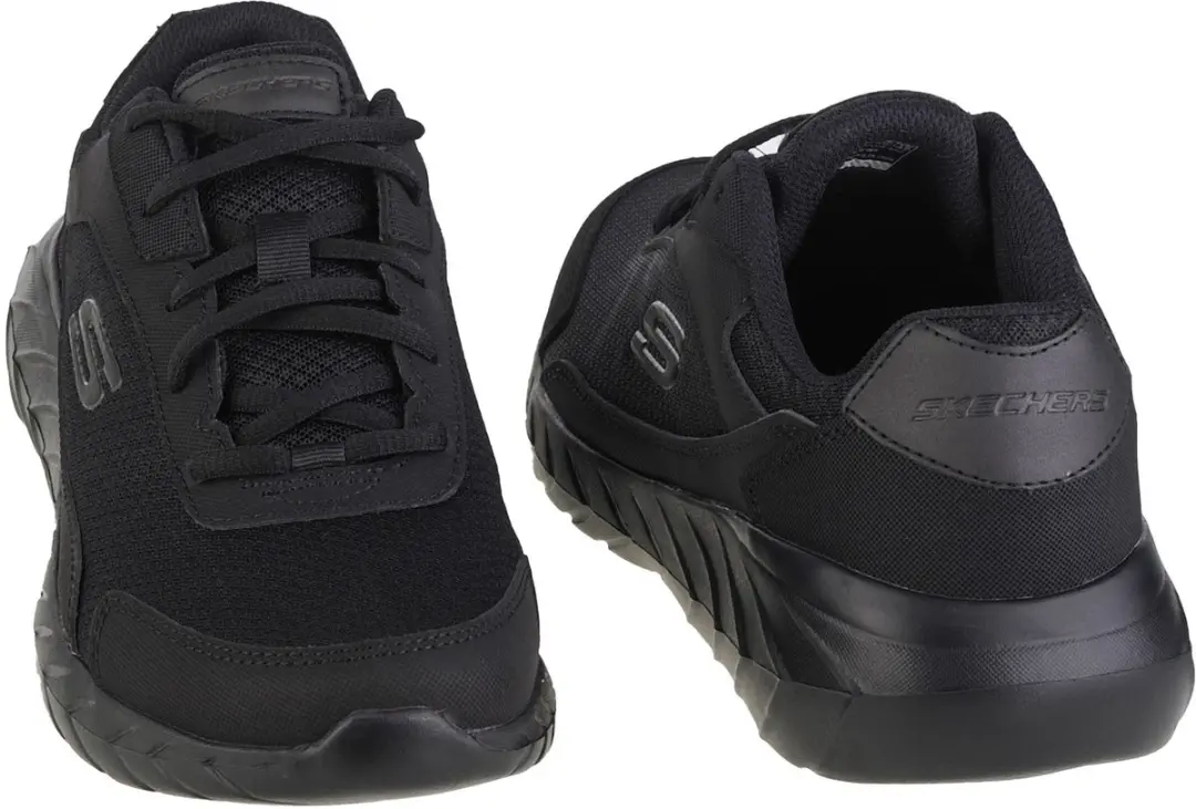 Skechers Overhaul 2.0-Enforcer Sneakers 232289-BBK - Maat 44 - Zwart