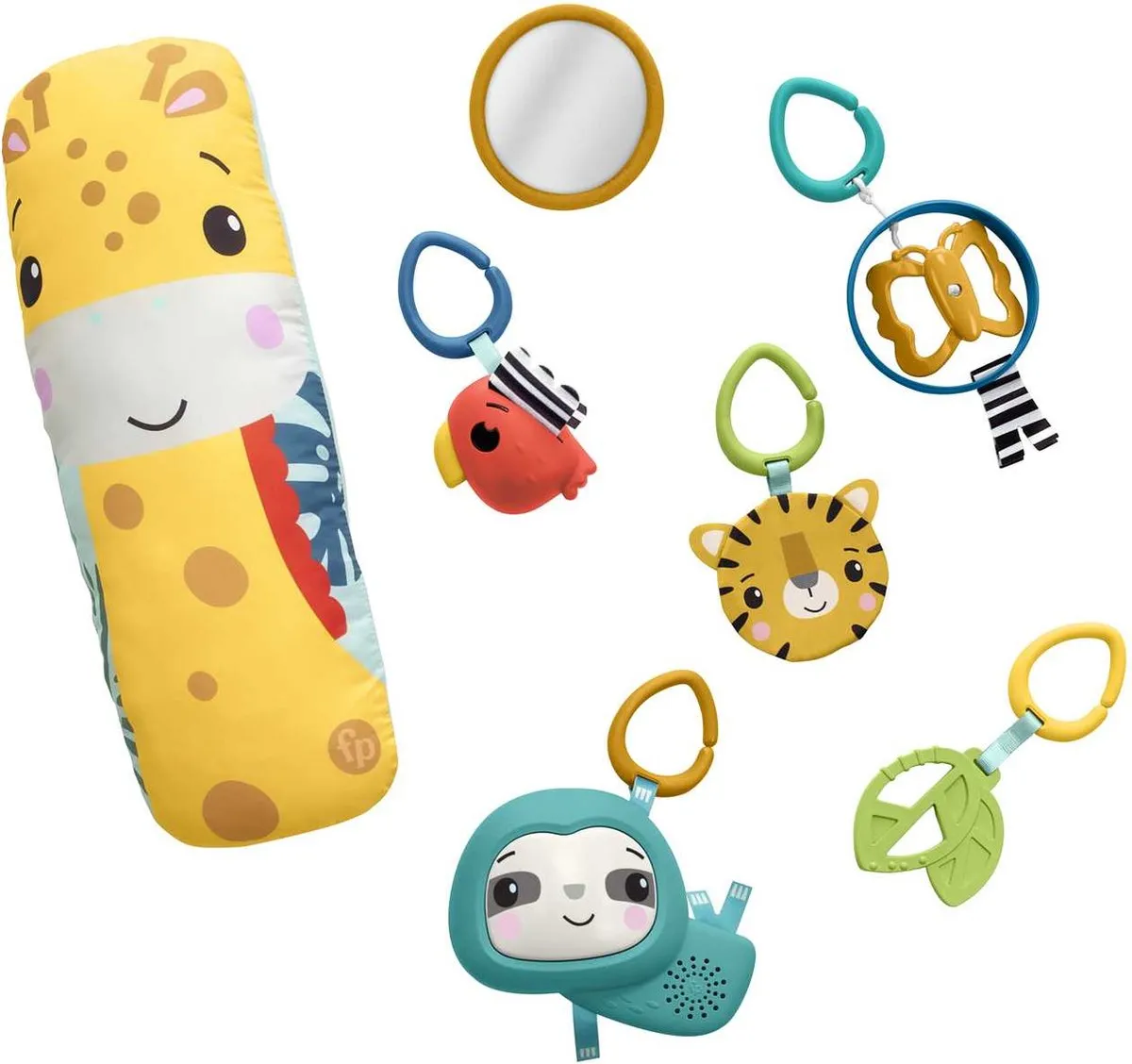 Fisher-Price Baby Gym 3-in-1 Jungle - 6 Speelelementen - afbeelding 6 van 6