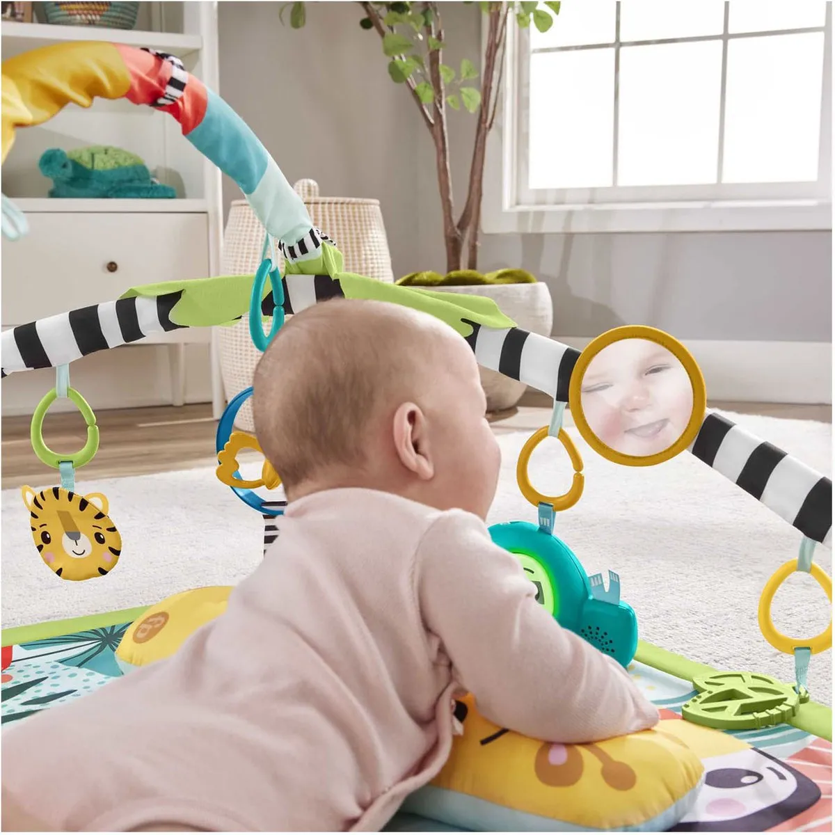 Fisher-Price Baby Gym 3-in-1 Jungle - 6 Speelelementen