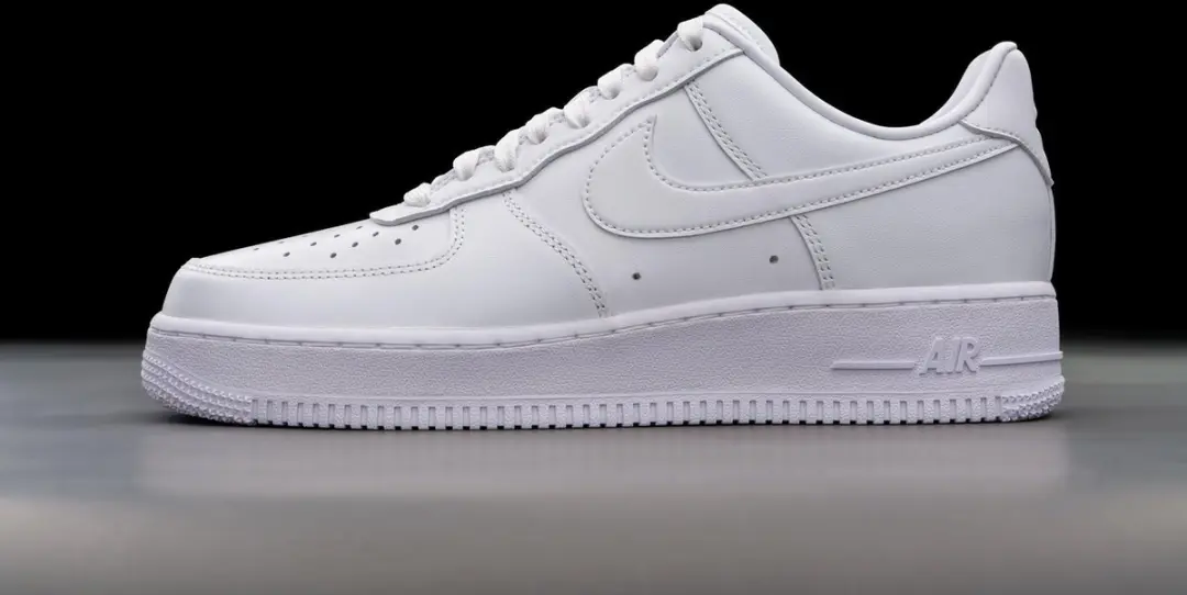 Nike Air Force 1 Low '07 Fresh White Sneakers 44 - Wit - afbeelding 5 van 6