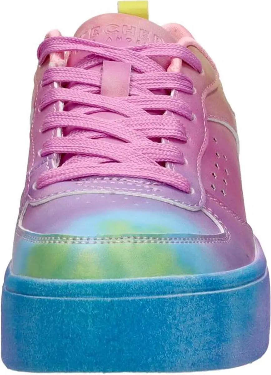 Skechers Court High Electric Remix Meisjes Sneakers - Multi - afbeelding 3 van 6