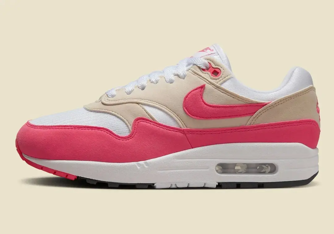 NIke Nike Air Max 1 Maat 50 Wit Roze