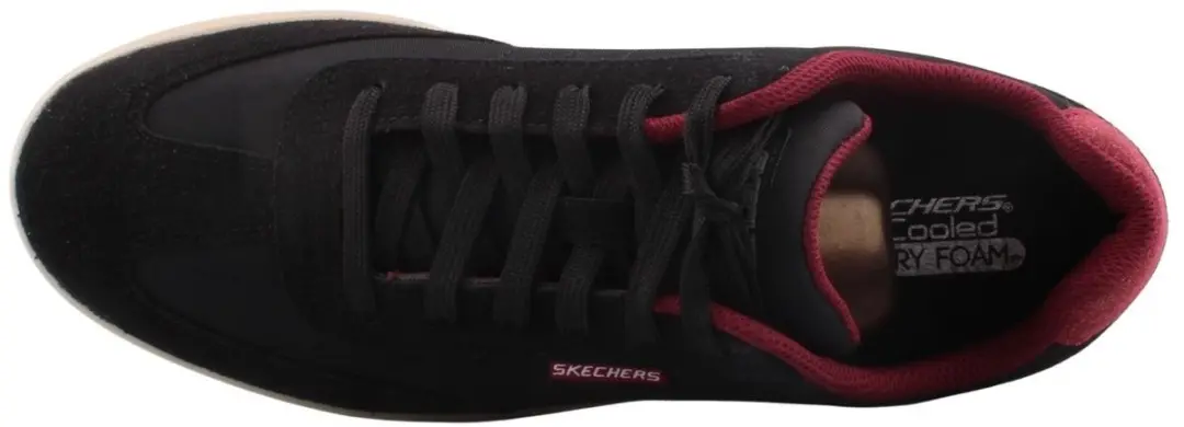 Skechers Placer Vinson Herentrainers 210824-BLK - Zwart - afbeelding 6 van 6
