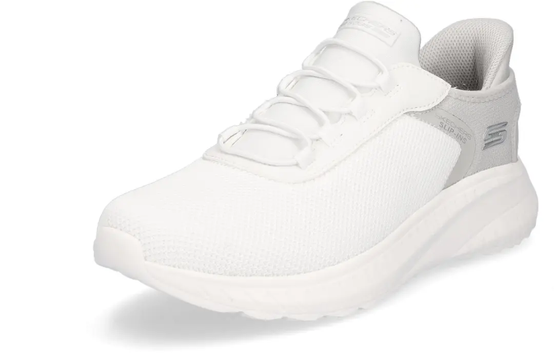 Skechers herentrainers Bobs Squad Chaos Tough Walk offwhite