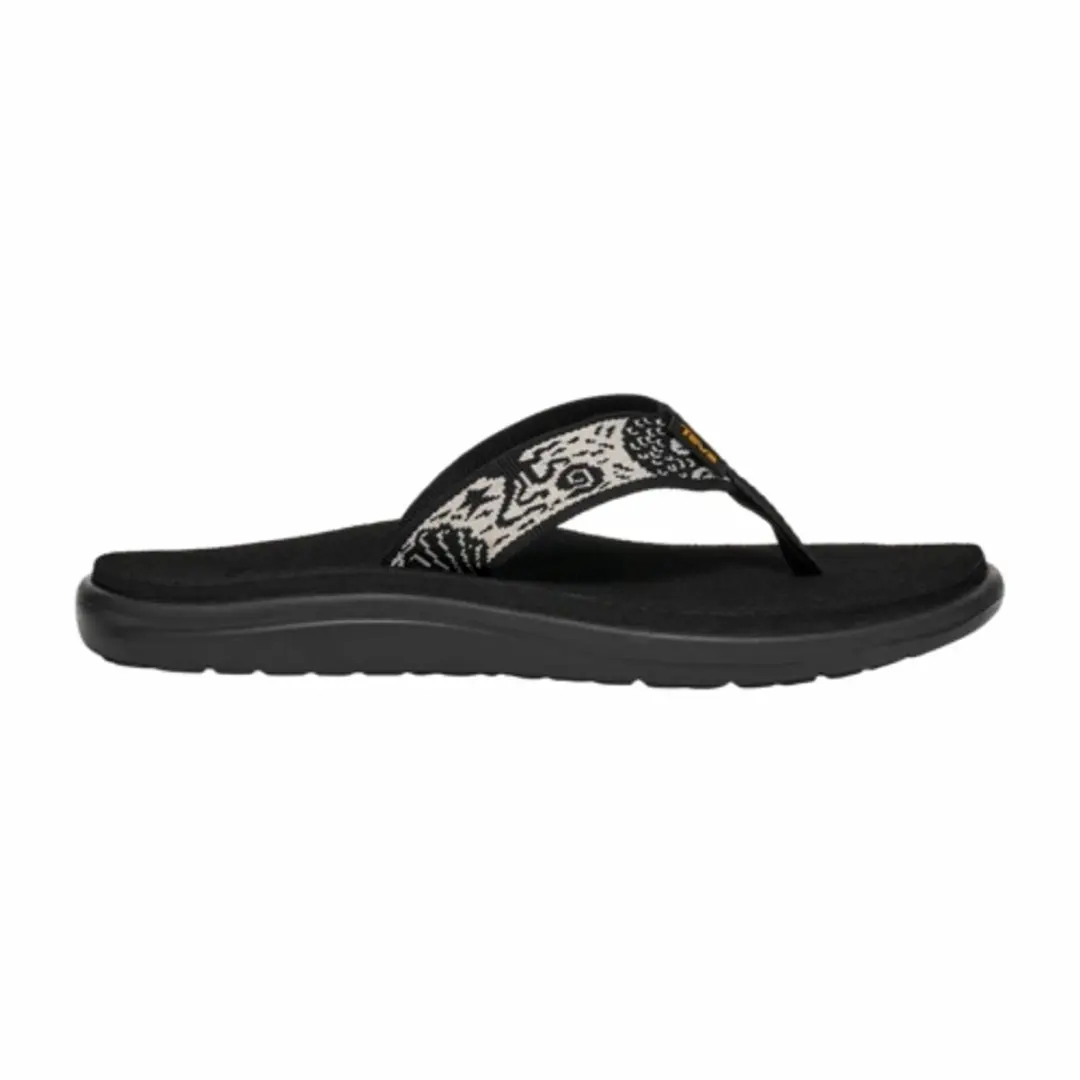 Teva Voya Flip Teenslippers Dames - 36 - Zwart/Wit