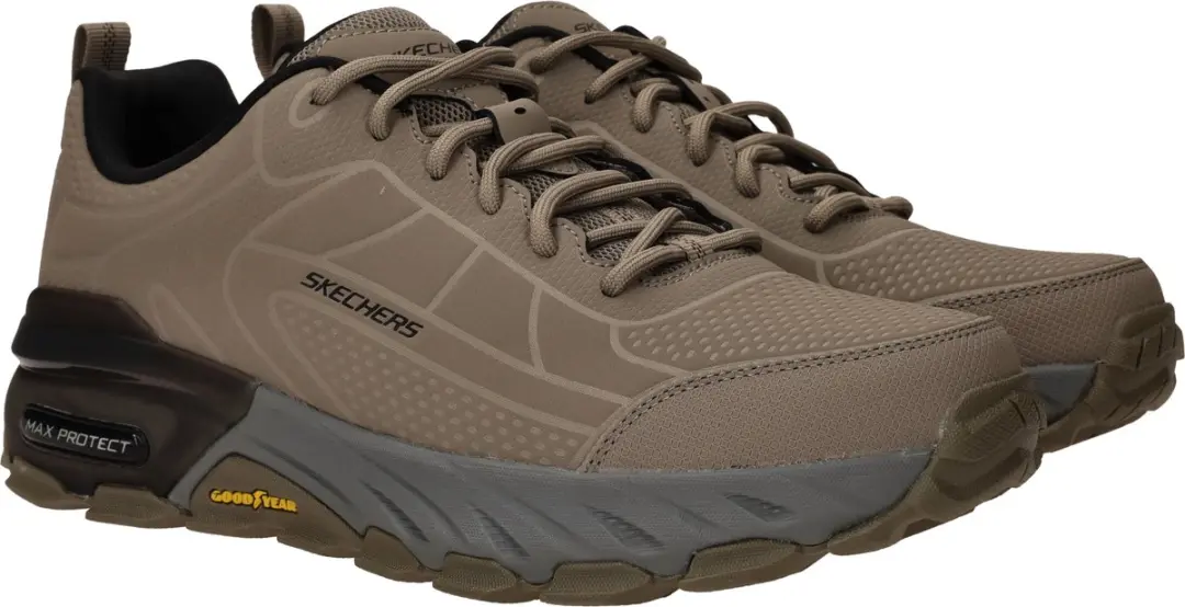 Skechers Max Protect Ironguard Heren Sneakers 302203 - Taupe