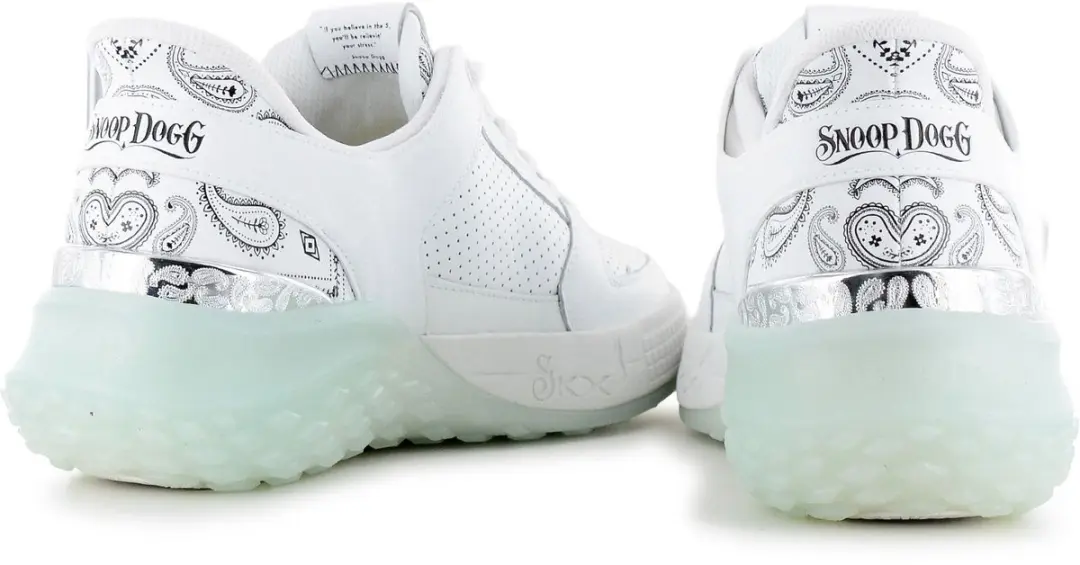 Skechers x Snoop Dogg Sizzle Slip-ins Sneakers 251170-WHT - Wit