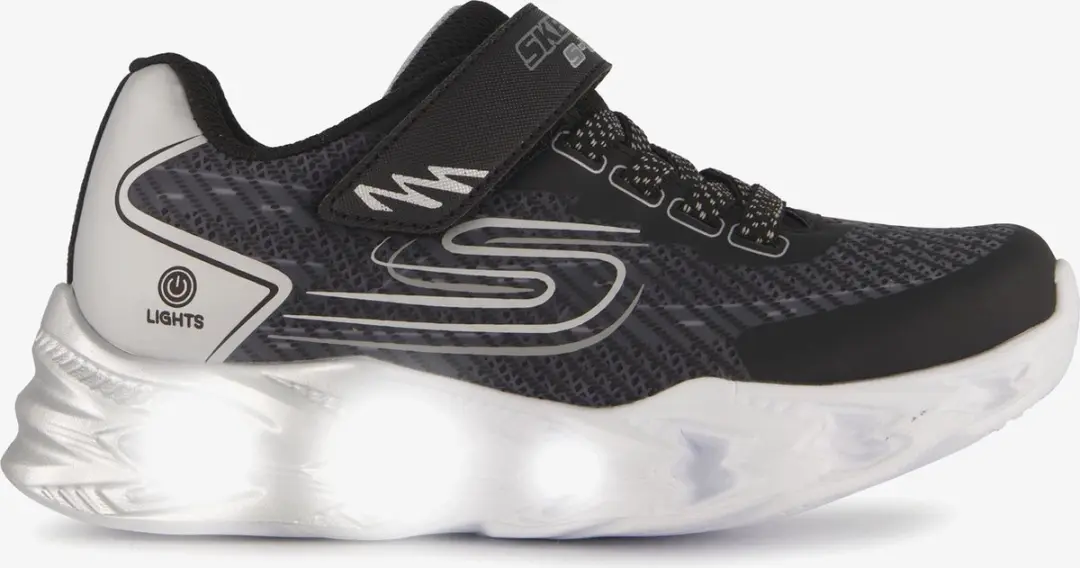 Skechers S-Lights Vortex 2.0 Quantroid Sneakers - Zwart
