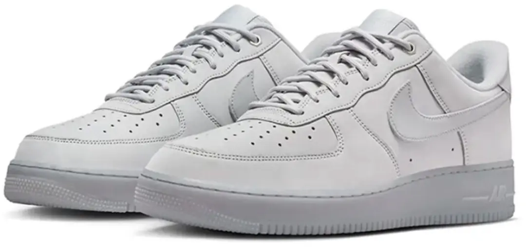 Nike Air Force 1 '07 Low WB Triple Wolf Grey - afbeelding 2 van 3