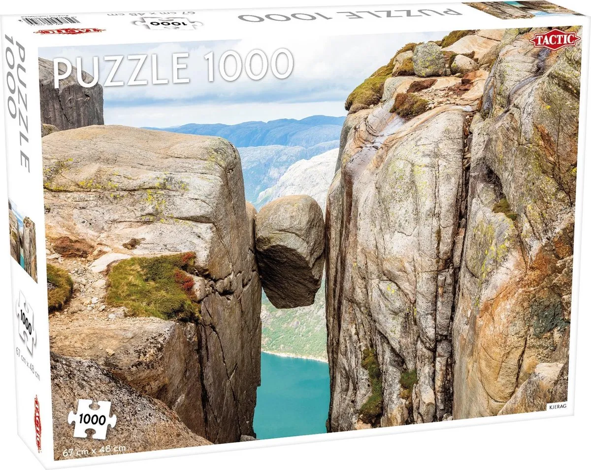 Tactic Kjerag Puzzel 1000 Stuks