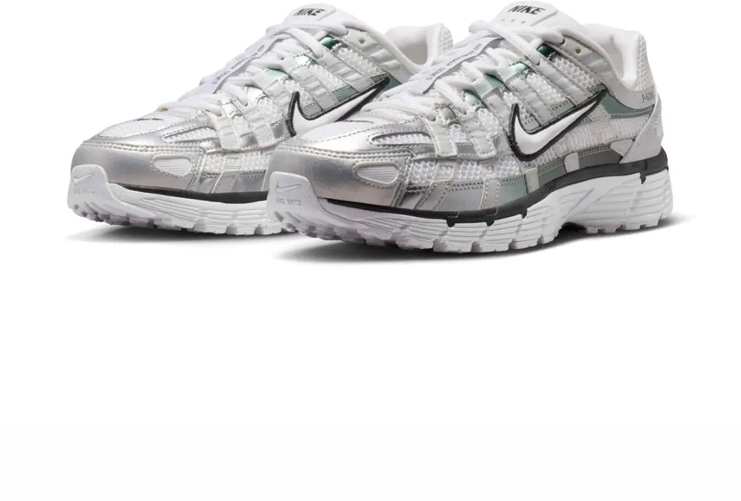 Nike P-6000 Wmns Sneakers - Maat 41 - Wit/Grijs/Zilver - afbeelding 4 van 6