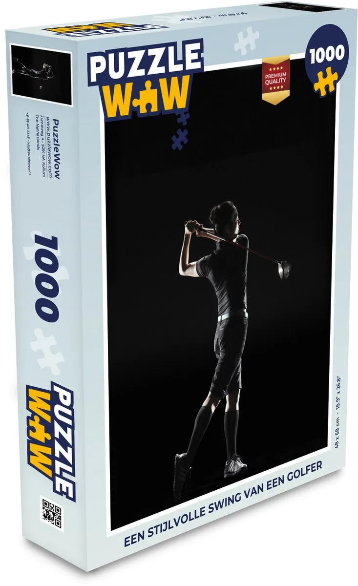 PuzzleWow Legpuzzel 1000 Stuks - Multicolor